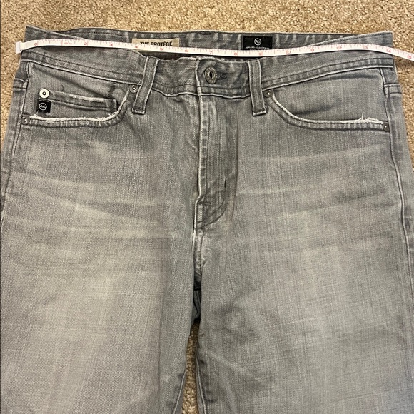 AG Adriano Goldschmied The Protege Straight Leg Light Gray Straight Jeans 30x34 - Picture 4 of 11